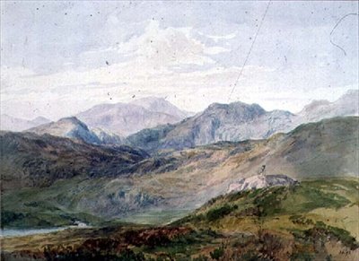Llanrhychwn, near Trefriw by Warwick Brookes